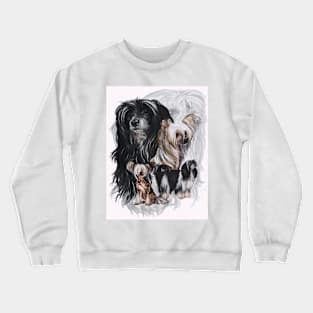 Chinese Crested Medley Crewneck Sweatshirt